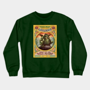 Cthulhu Lovecraft Matches Crewneck Sweatshirt